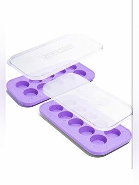 Souper Cubes Silicone Cookie Dough Freezer Tray 2 pack